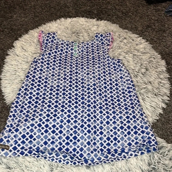 MATILDA Jane Wandering Waters Smocked Tassel Top Size Medium - Picture 10 of 13